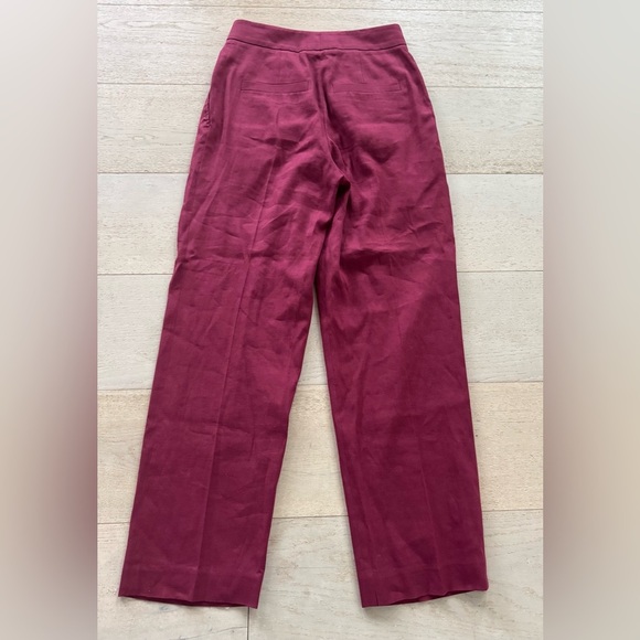 Brunello Cucinelli pleated Pants 4 maroon - Picture 3 of 9
